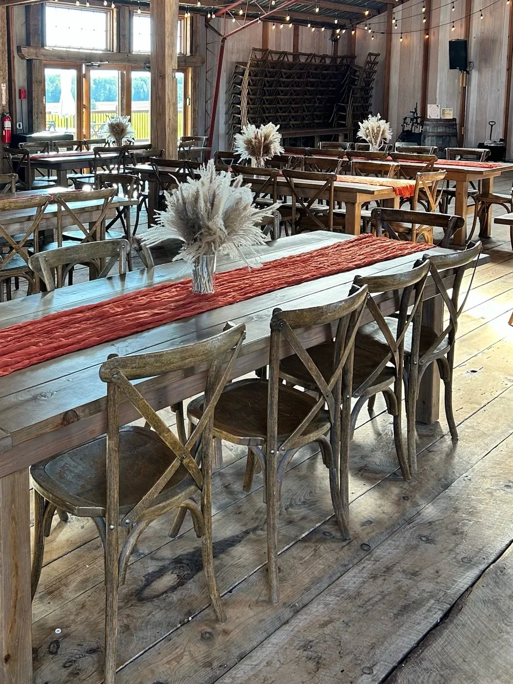 Crinkled Table Runner